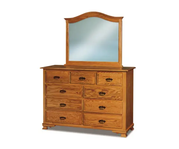 Heritage 9 Drawer Dresser - 42½"H